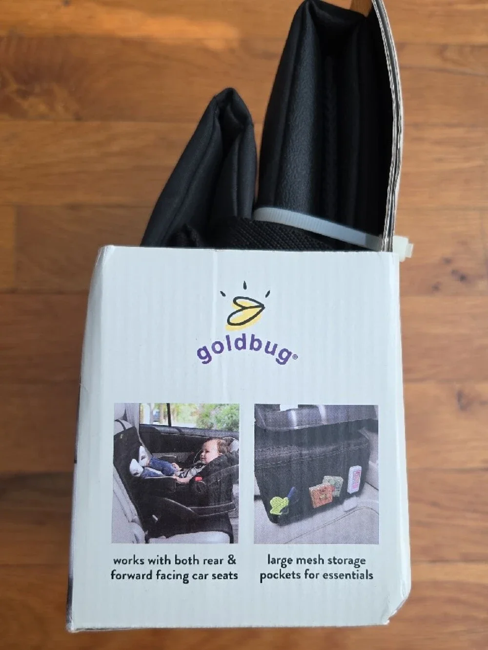 Black Seat Protector Pads - Deluxe Car Seat Protectors
